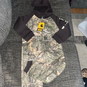 NWT Long Sleeve Zip Coverall